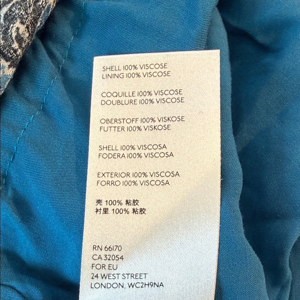 NWT Free People Mixed Emotions Bohemian Romper Blue size Large - Picture 13 of 15